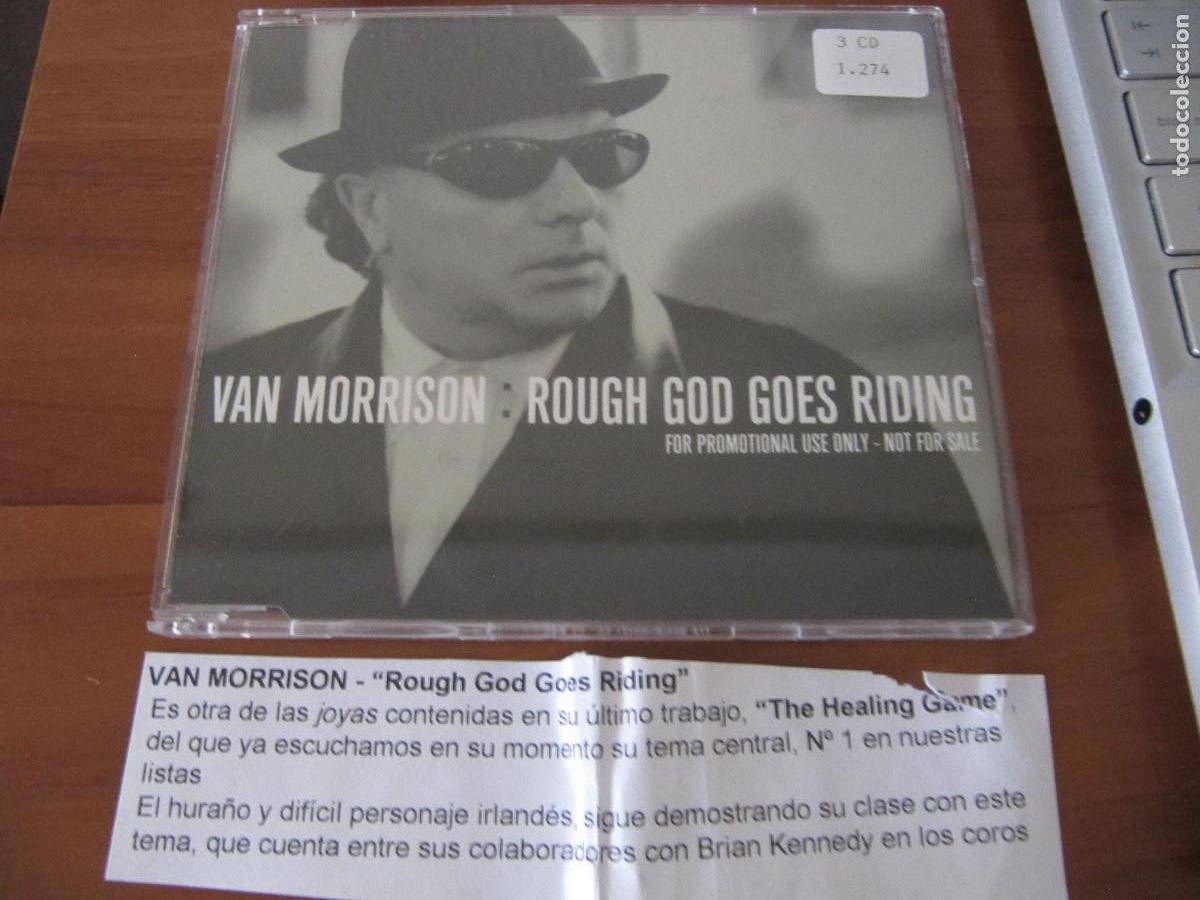 CDs de m&uacute;sica: Van Morrison &ndash; Rough God Goes Riding CD SINGLE CADENA 100 - Foto 1