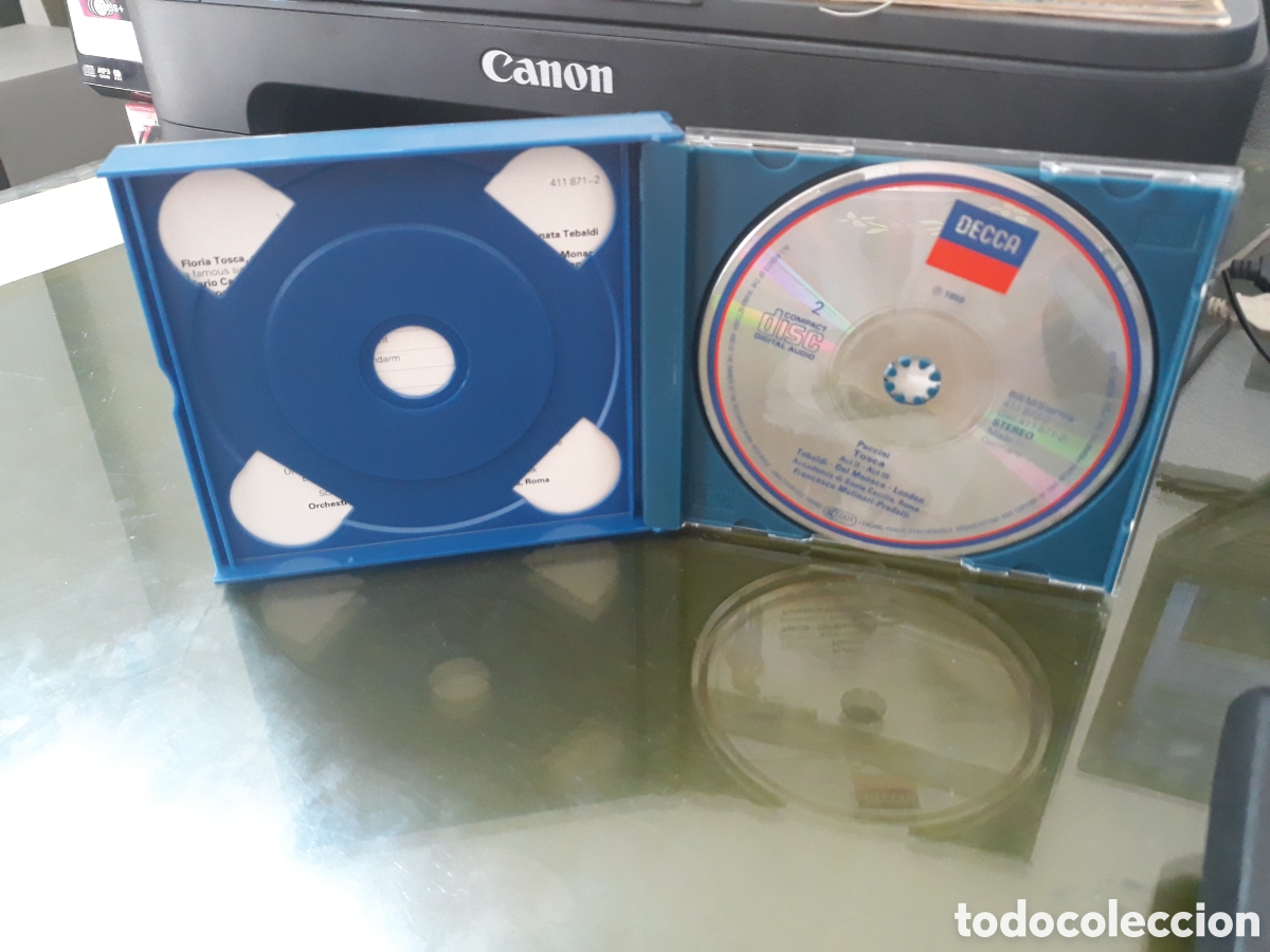 CDs de m&uacute;sica: PUCCINI: TOSCA - RENATA TEBALDI - DECCA - 2 CD - Foto 3