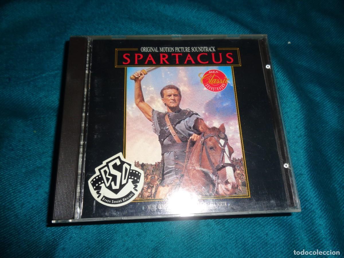 CDs de m&uacute;sica: SPARTACUS. ALEX NORTH. BSO. CD. IMPECABLE(#) - Foto 1