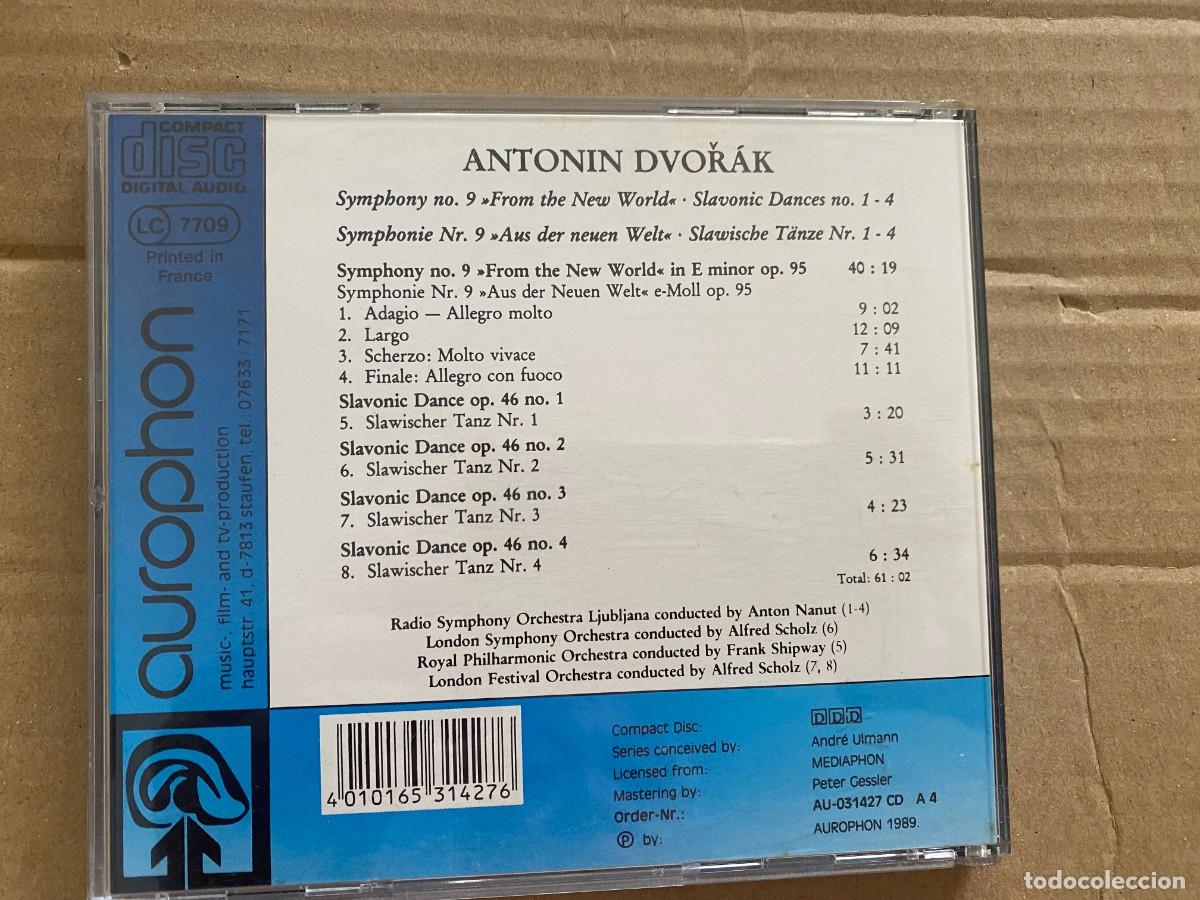 CDs de m&uacute;sica: CD ANTO0NIO DVORAK. Symphony no 9 - Foto 2