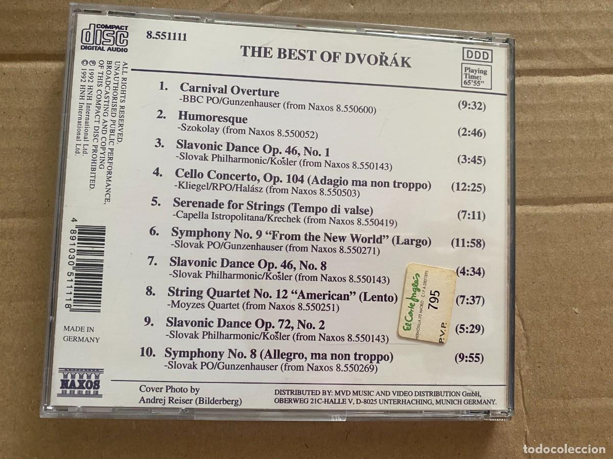 CDs de m&uacute;sica: CD DVORAK - THE BEST OF - Foto 2