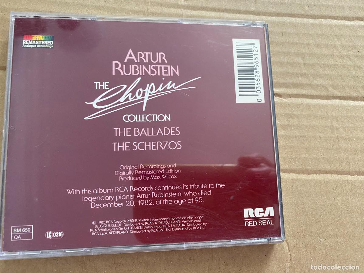 CDs de m&uacute;sica: CD ARTUR RUBINSTEIN - THE CHOPIN COLLECTION - Foto 2