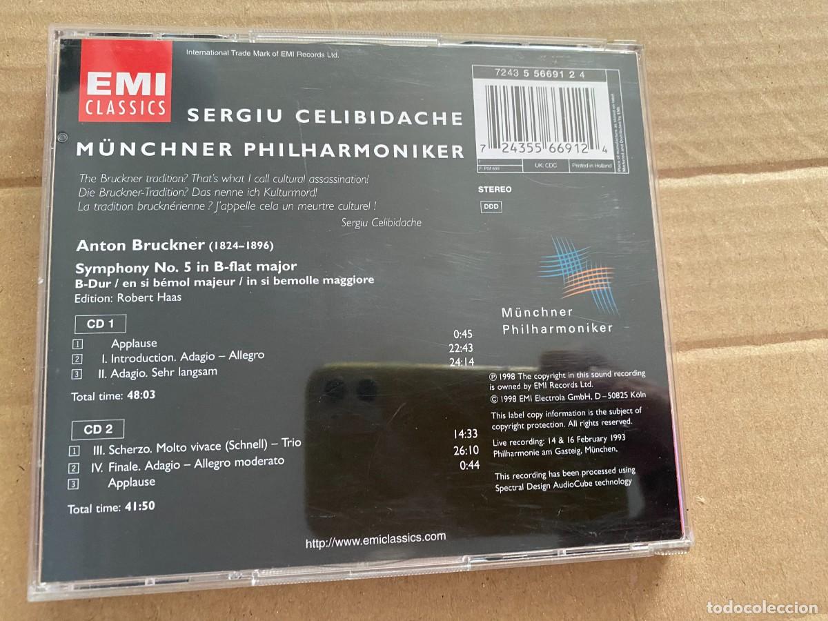 CDs de m&uacute;sica: CD CELIBIDACHE - MUNCHNER PHILHARMONIKER - Foto 2