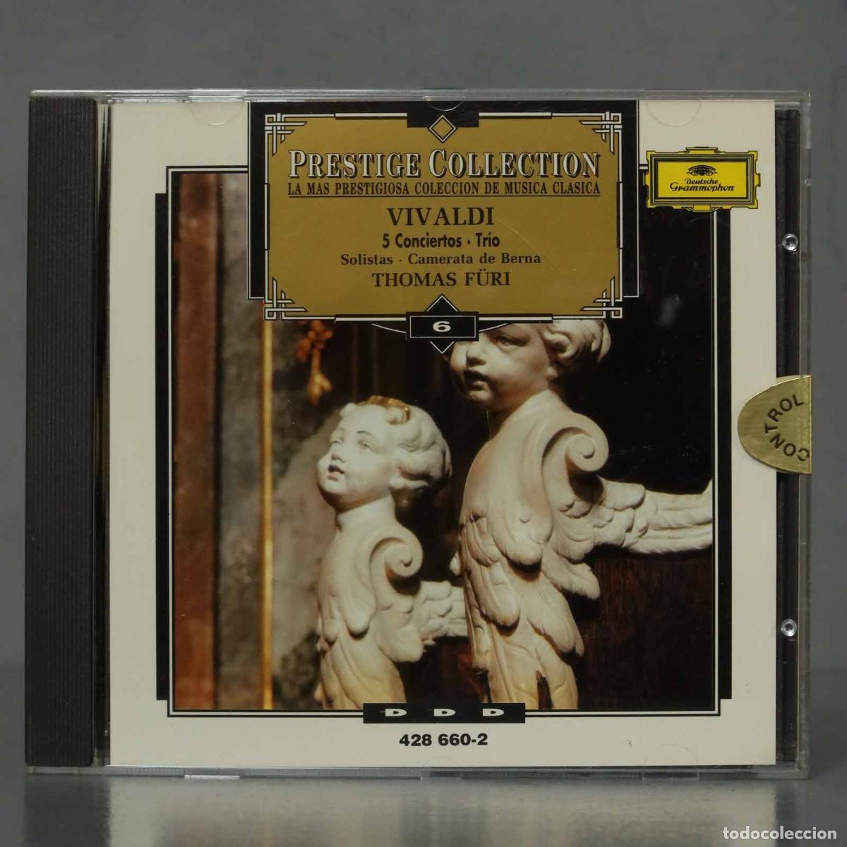CDs de m&uacute;sica: CD. VIVALDI. 5 CONCIERTOS. FURI - Foto 1