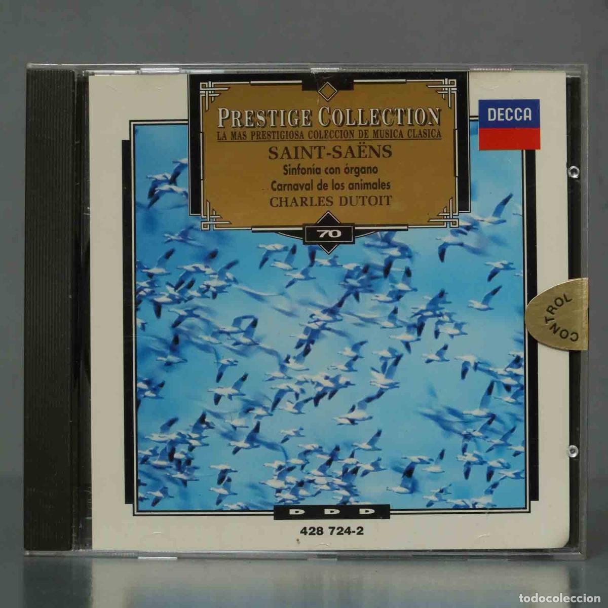 CDs de Musique: CD. SAINT-SAENS. OP 78. EL CARNAVAL DE LOS ANIMALES. DUTOIT