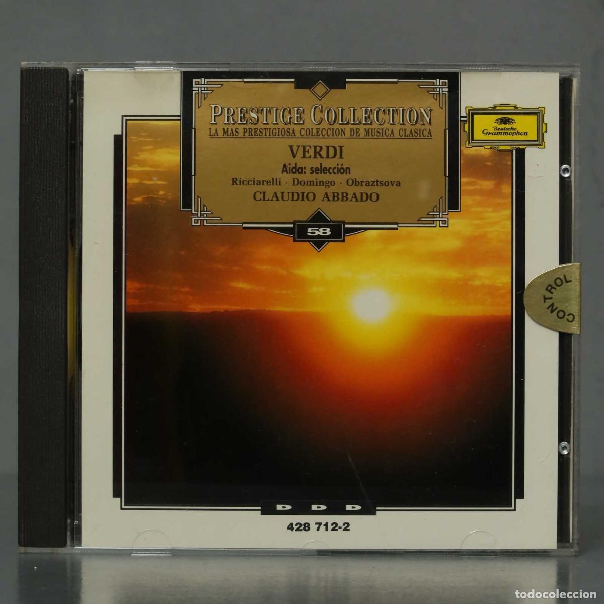 CDs de m&uacute;sica: CD. ABBADO. VERDI. AIDA SELECCION - Foto 1