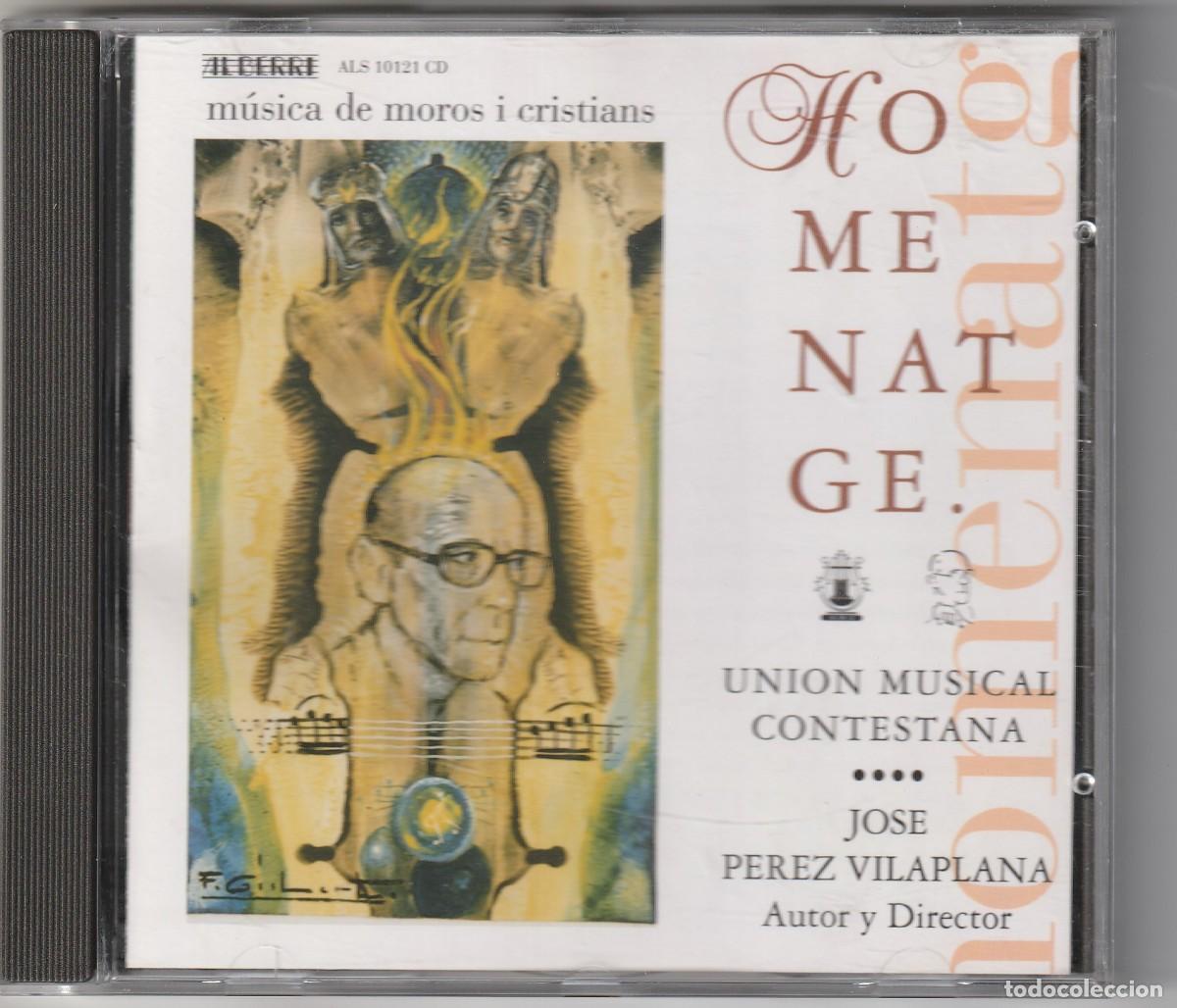 CD di Musica: HOMENAJE A JOSE PEREZ VILAPLANA - MUSICA DE MOROS Y CRISTIANOS (CD ALBERRE 1994)