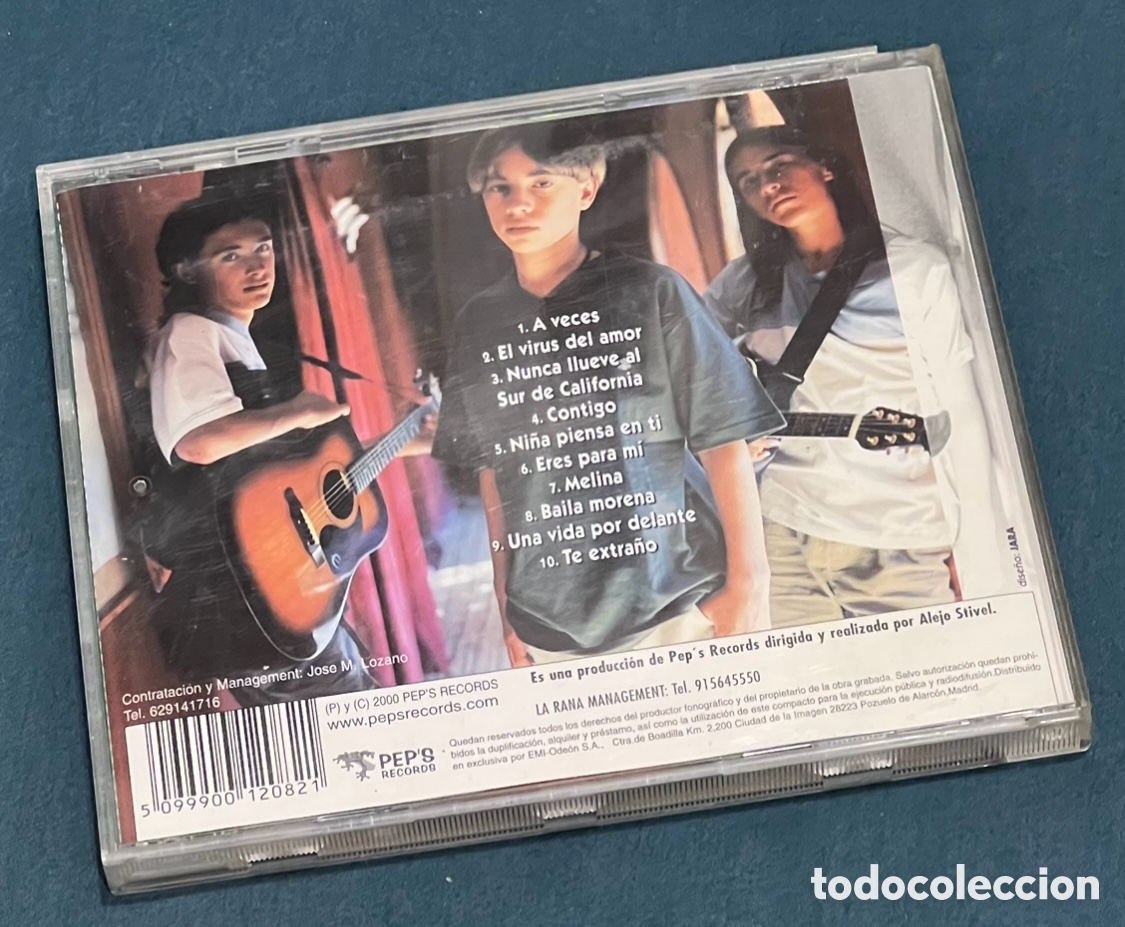 CDs de m&uacute;sica: CD. Los Ca&ntilde;os. &ldquo;Los Ca&ntilde;os&rdquo;. 2000. - Foto 2