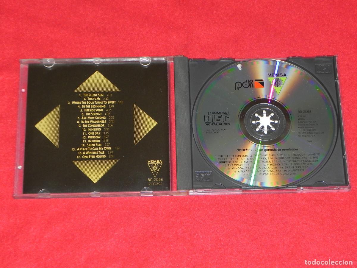 CDs de m&uacute;sica: CD GENESIS - FROM GENESIS TO REVELATION - Foto 3