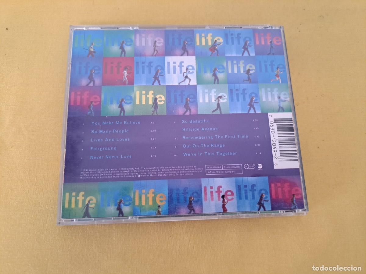 CDs de m&uacute;sica: SIMPLY RED - LIFE - WARNER 1995 - CD - Foto 3