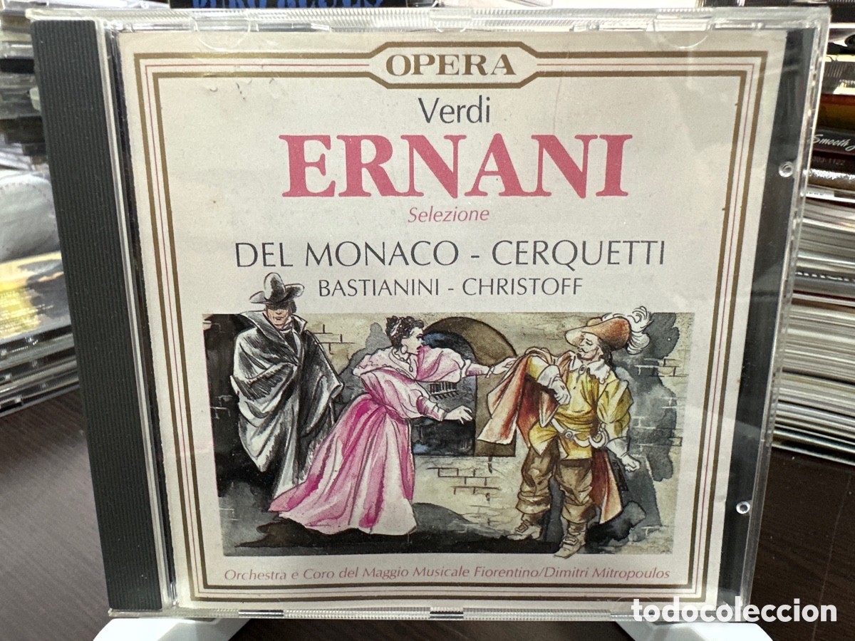 CDs de m&uacute;sica: Verdi - Dmitri Mitropoulos - Ernani (Selezione) (CD, Comp) - Foto 1
