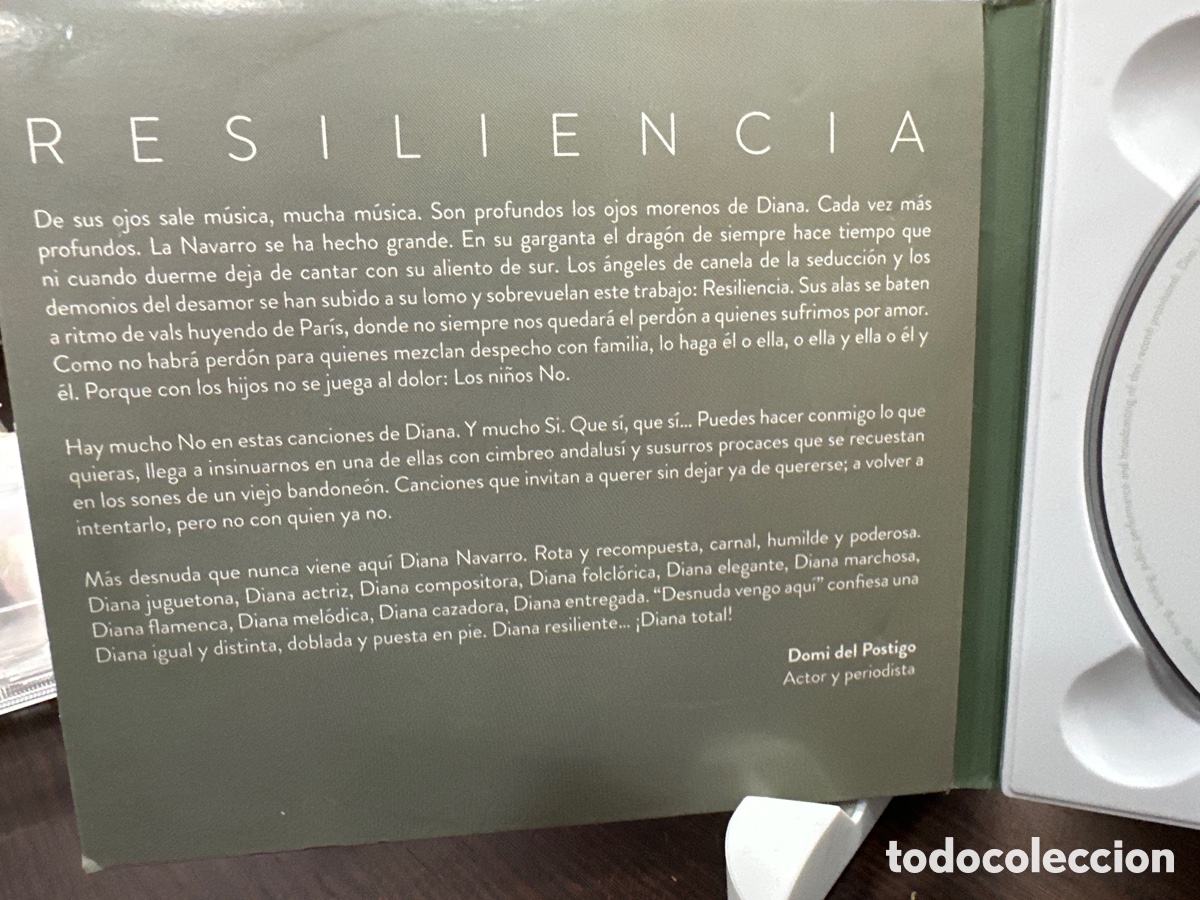 diana navarro - resiliencia (cd, album, dig) - Compra venta en todocoleccion