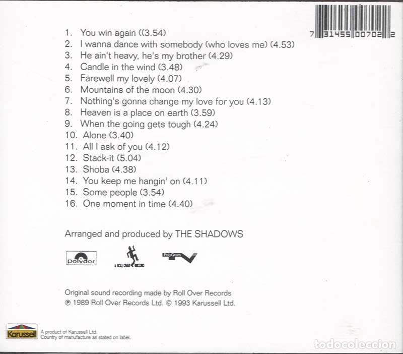 CDs de m&uacute;sica: The Shadows - Steppin To The Shadows. CD - Foto 2