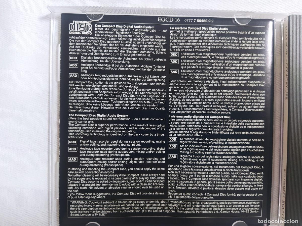 CDs de m&uacute;sica: Lote m&uacute;sica CD de Roxy Music - Foto 8