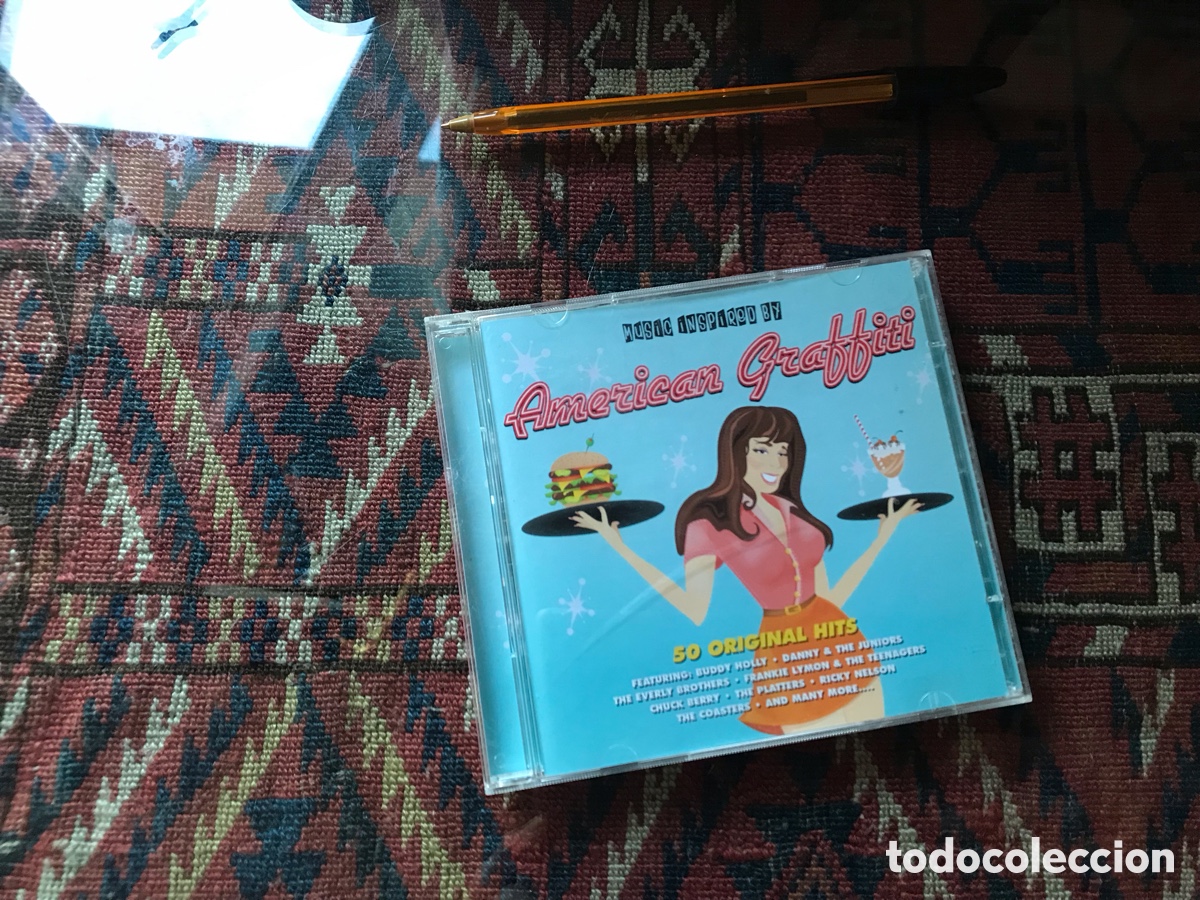 CDs de m&uacute;sica: American Graffiti. Music inspired. - Foto 1