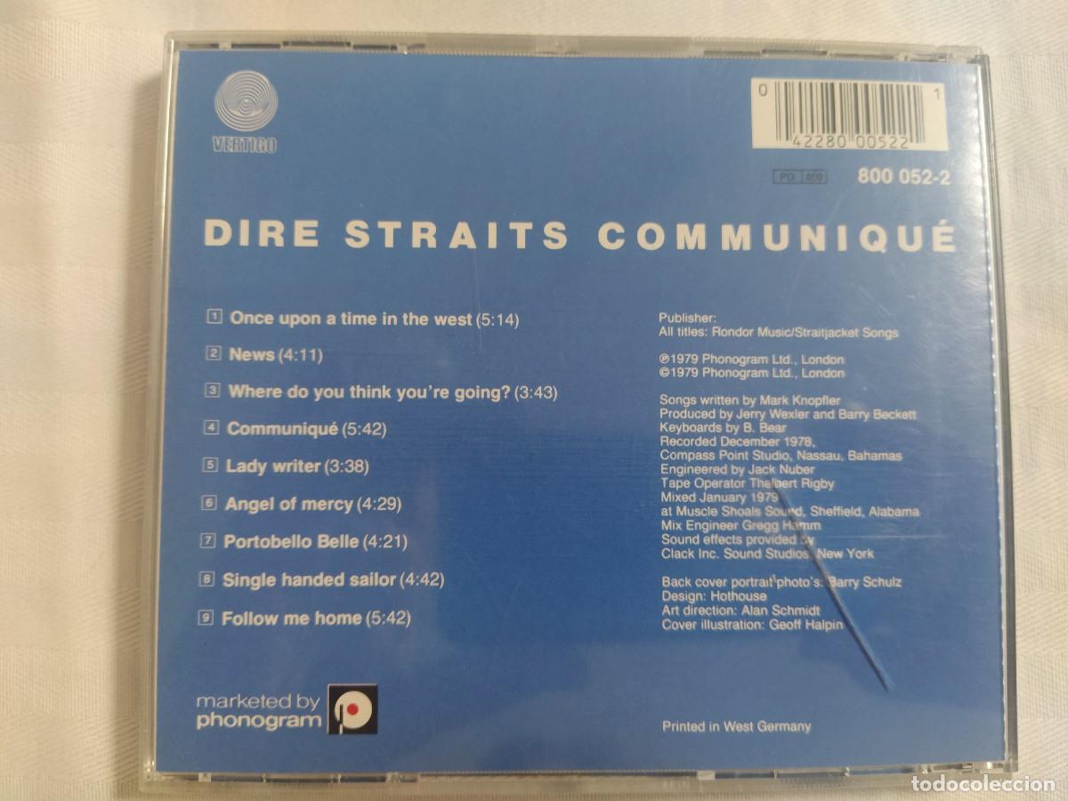 CDs de m&uacute;sica: Lote de m&uacute;sica en CD Dire Straits - Foto 8
