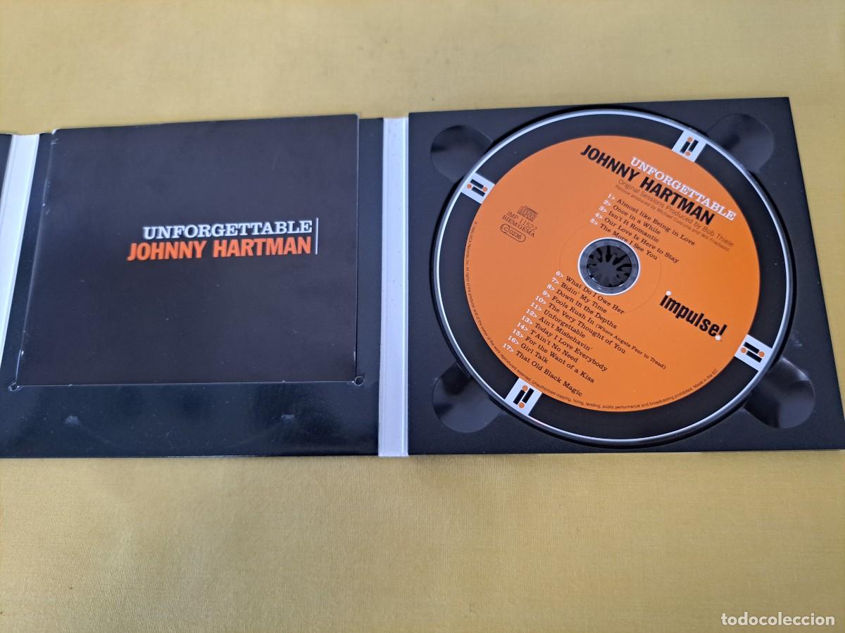 CDs de m&uacute;sica: JOHNNY HARTMAN - UNFORGETTABLE - MCA RECORDS 1995 - Foto 3