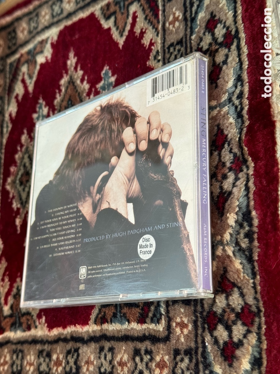 CDs de m&uacute;sica: Sting Mercury Falling CD - Foto 3