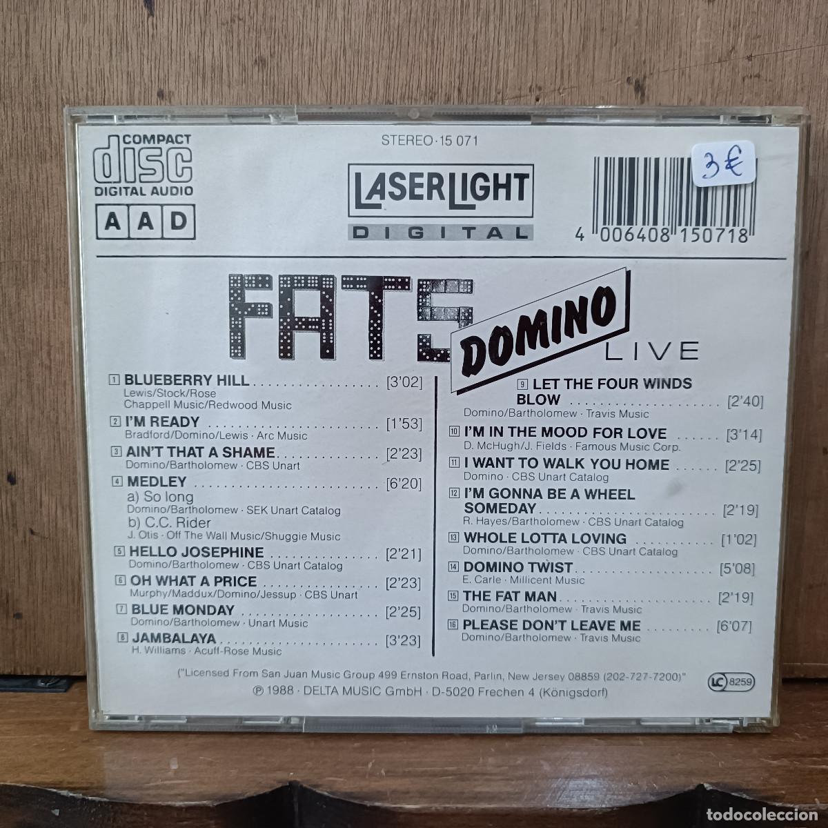 CDs de m&uacute;sica: Fats Domino - Live - CD. - Foto 2