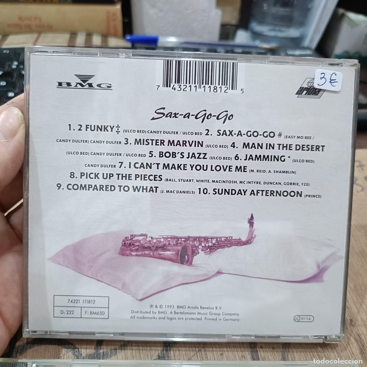 CDs de m&uacute;sica: Candy Dulfer - Sax-A-Go-Go - CD. - Foto 2