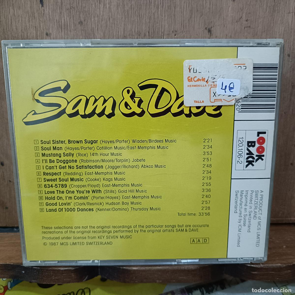 CDs de m&uacute;sica: Sam & Dave - Greatest Hits - CD. - Foto 2