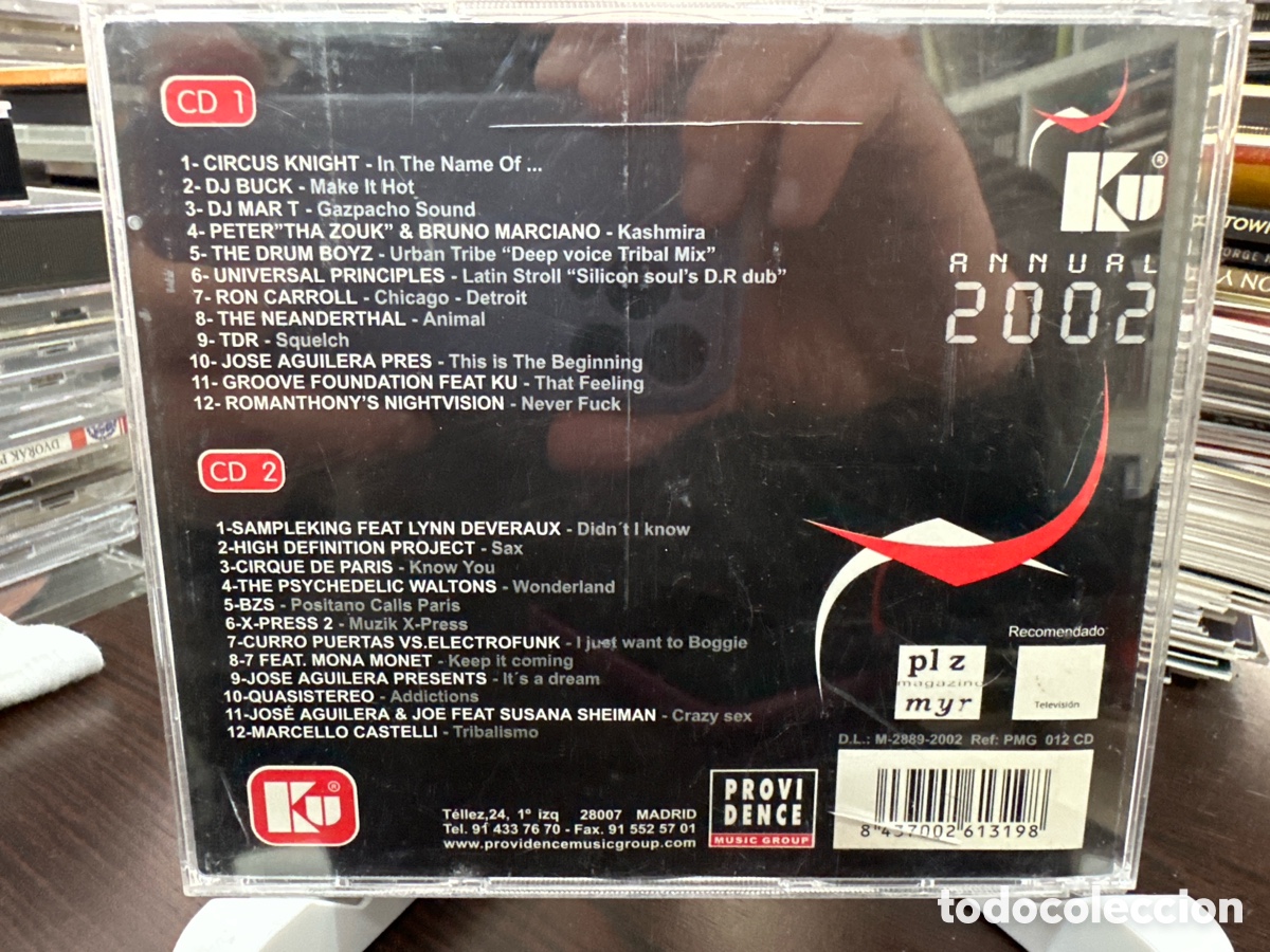 CDs de m&uacute;sica: Various - Ku Annual 2002 (2xCD, Comp, Mixed) - Foto 2