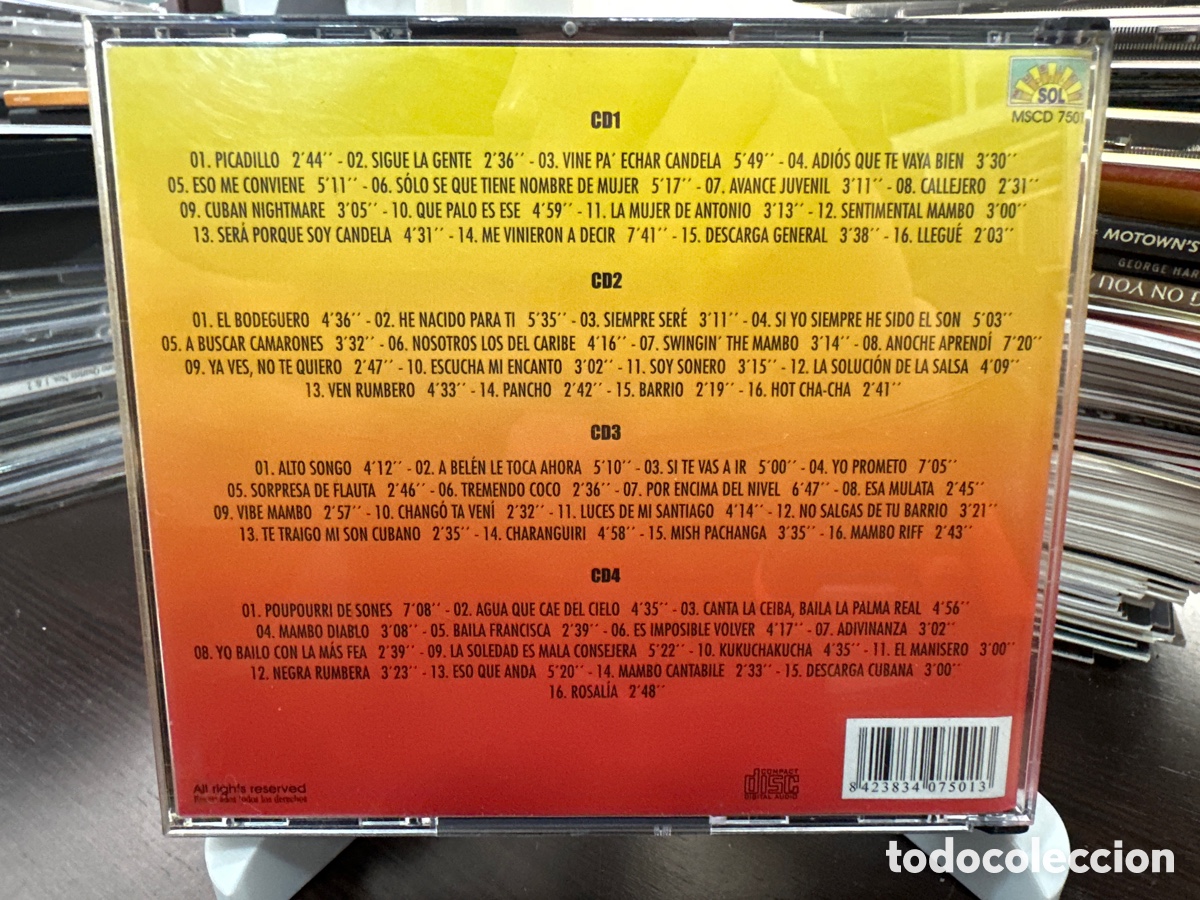 CDs de m&uacute;sica: Varios - M&uacute;sica del Sol (4xCD, Comp) - Foto 2