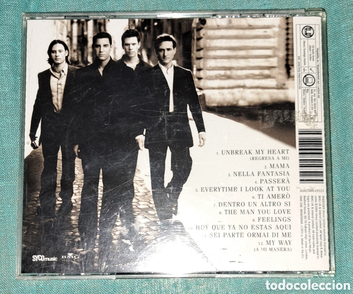 CDs de m&uacute;sica: CD IL DIVO, 12 TEMAS UK - Foto 3