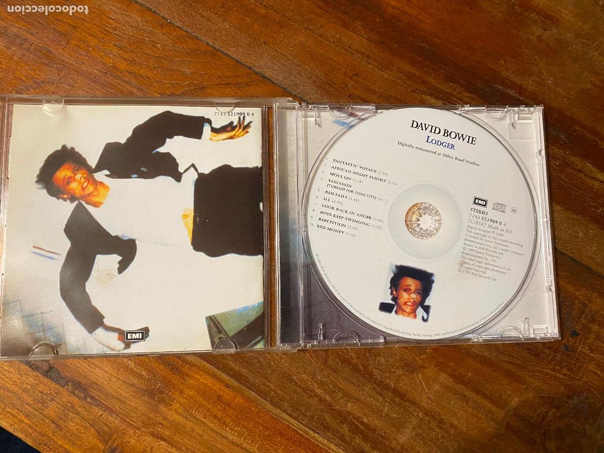 CDs de m&uacute;sica: david bowie lodger cd importado UK 1999 - Foto 3