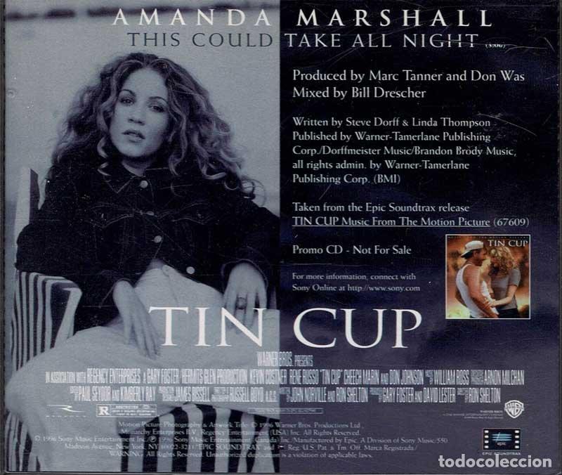CDs de m&uacute;sica: Amanda Marshall - This Could Take All Night. CD Single Promo - Foto 2