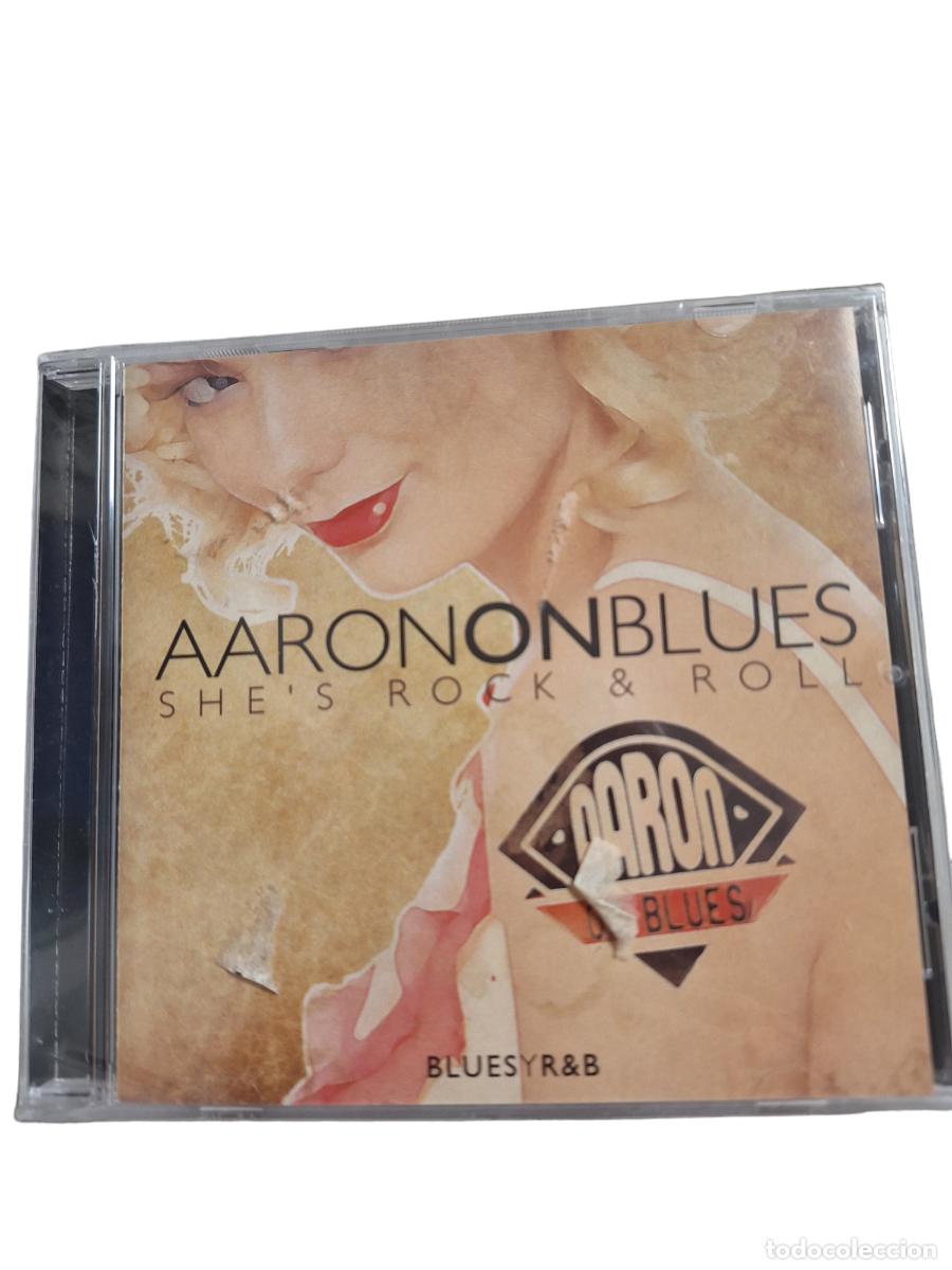 Music CDs: SCD150 aaron on blues CD MUSICA