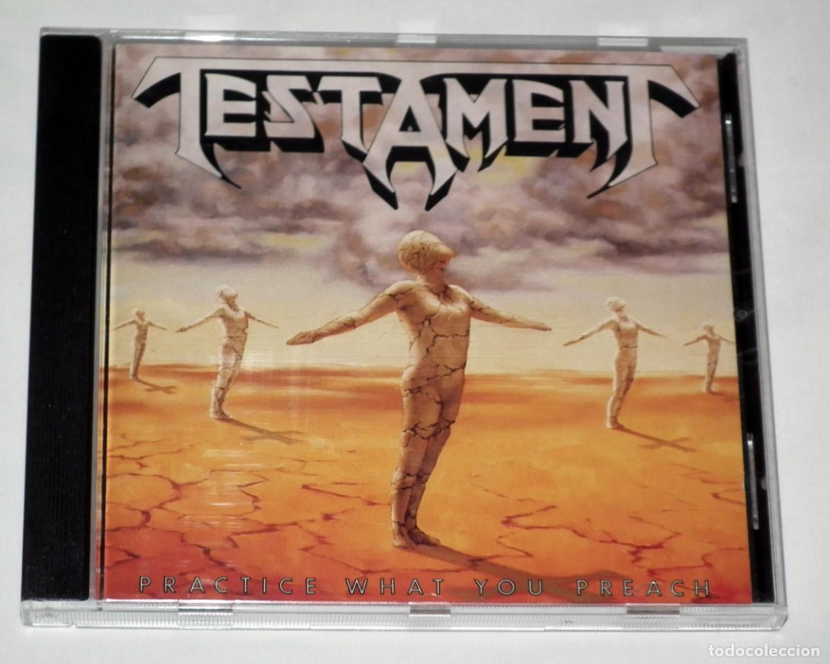 CDs de m&uacute;sica: CD TESTAMENT - PRACTICE WHAT YOU PREACH - Foto 1