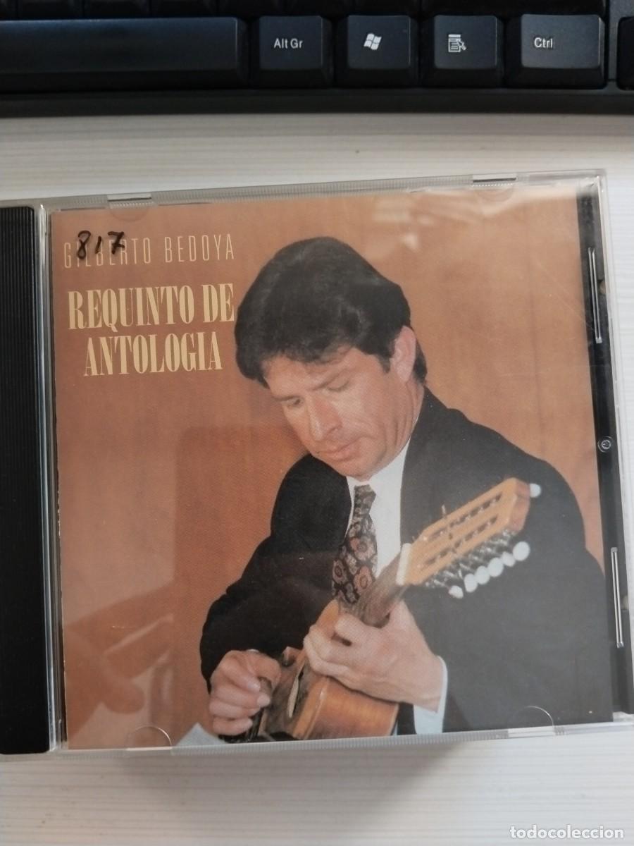 CDs de m&uacute;sica: Gilberto bedoya requinto de antolog&iacute;a cd - Foto 1