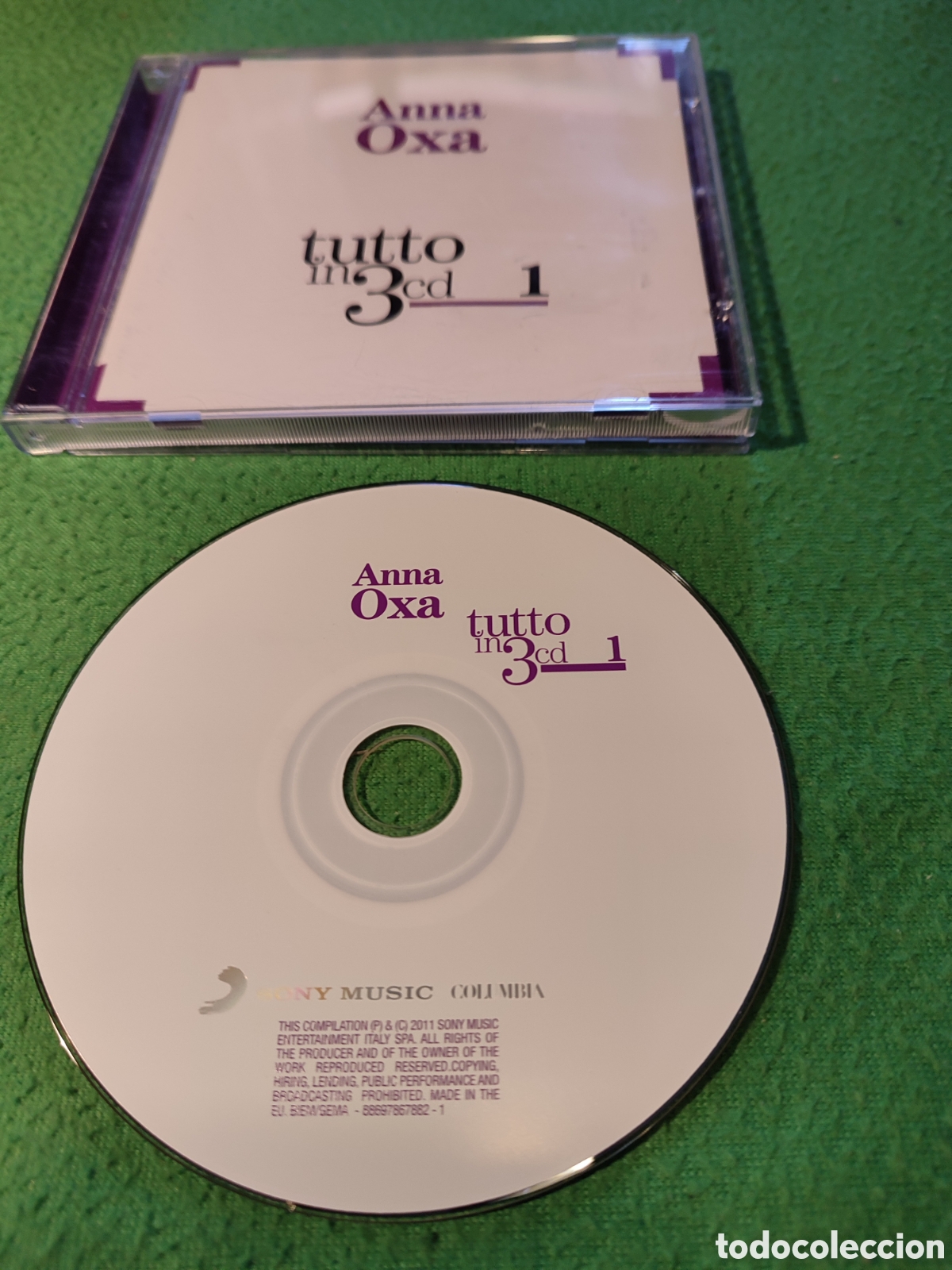 CDs de m&uacute;sica: Anna Oxa - Tutto CD Vol 1 - Foto 2