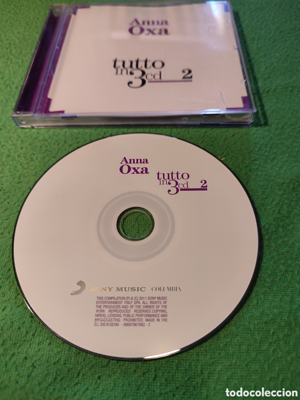 CDs de m&uacute;sica: Anna Oxa - Tutto CD Vol 2 - Foto 2