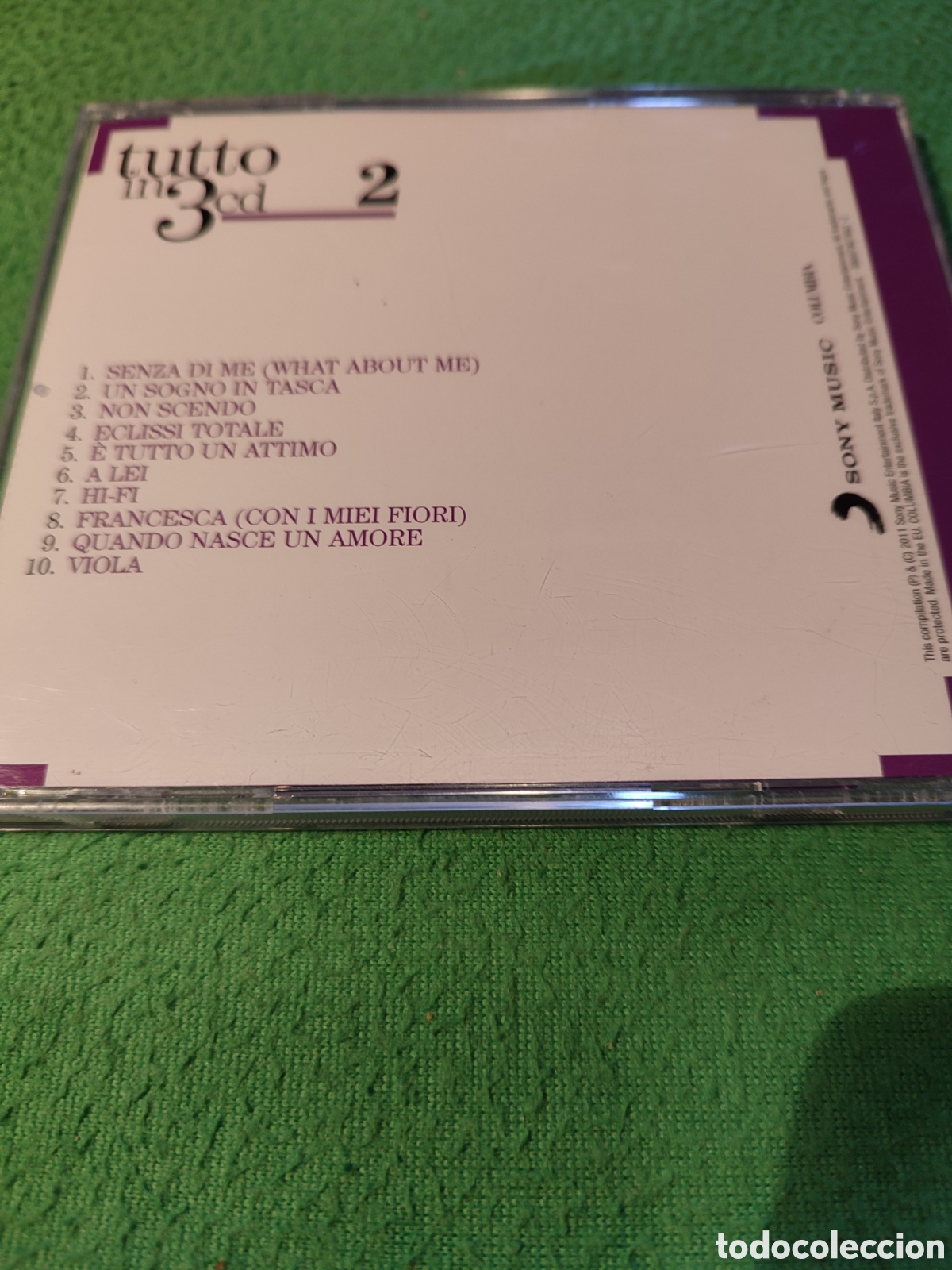 CDs de m&uacute;sica: Anna Oxa - Tutto CD Vol 2 - Foto 3