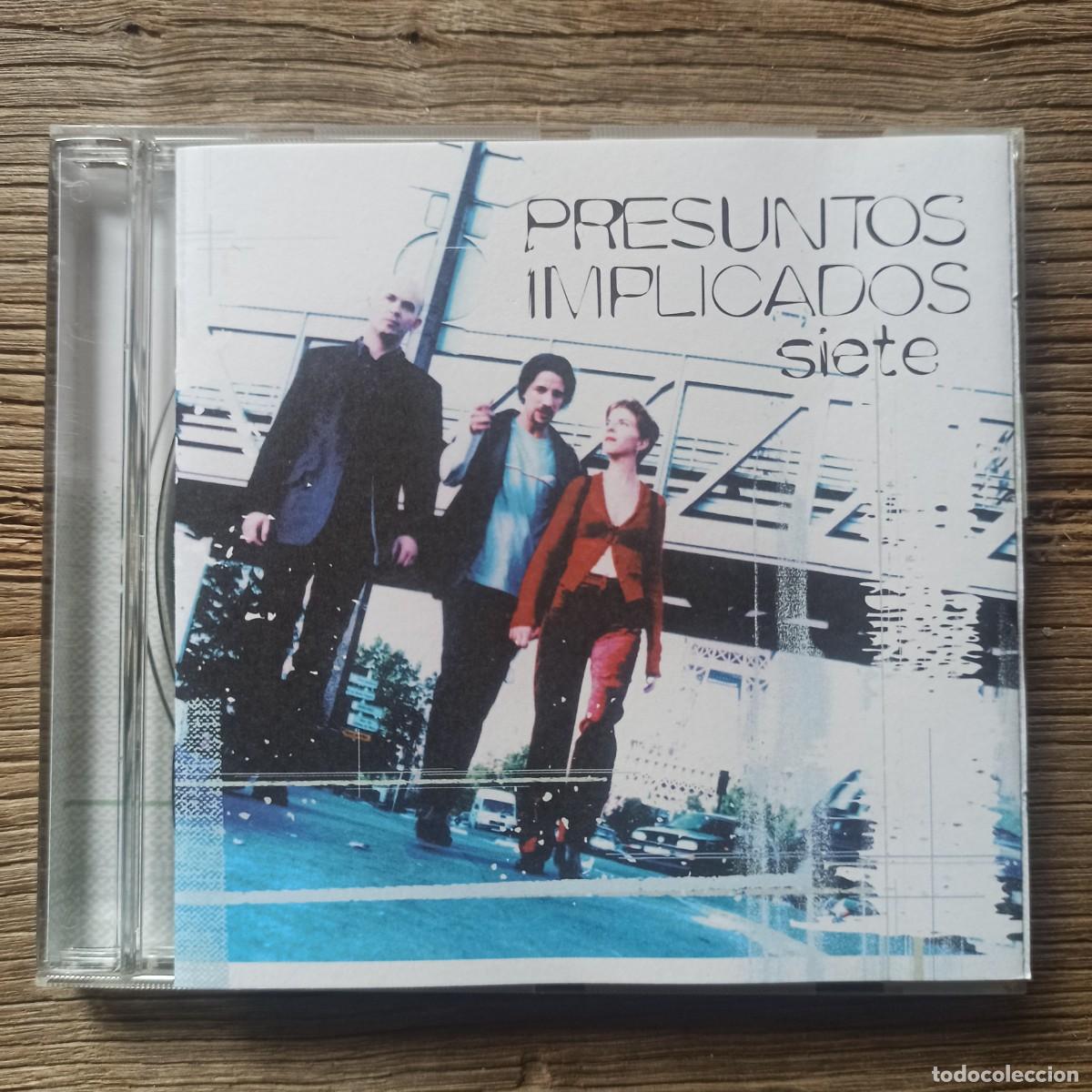 CDs de m&uacute;sica: CD - Presuntos Implicados &ndash; Siete - Foto 1