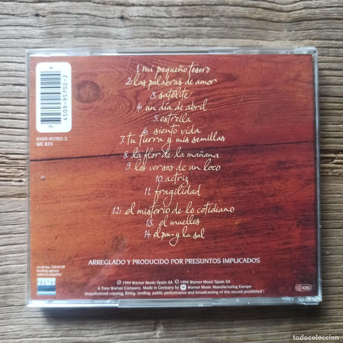 CDs de m&uacute;sica: CD - Presuntos Implicados &ndash; El Pan Y La Sal - Foto 2