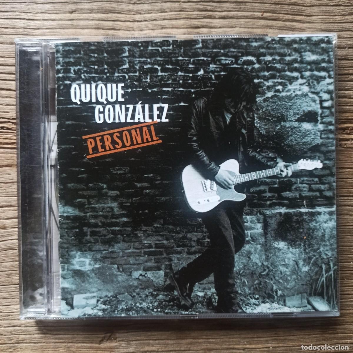 CDs de m&uacute;sica: CD - Quique Gonz&aacute;lez &ndash; Personal - Foto 1