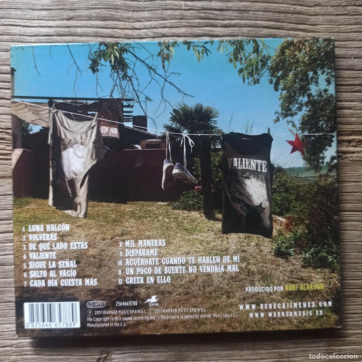 CDs de m&uacute;sica: CD - Rebeca Jimenez &ndash; Valiente - Foto 2