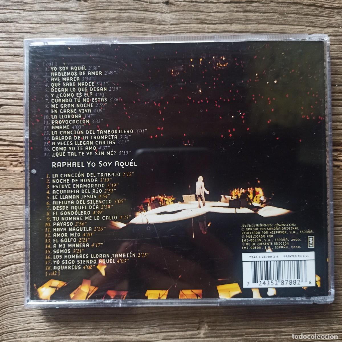 CDs de m&uacute;sica: CD - Raphael &ndash; Yo Soy Aqu&eacute;l - Foto 2