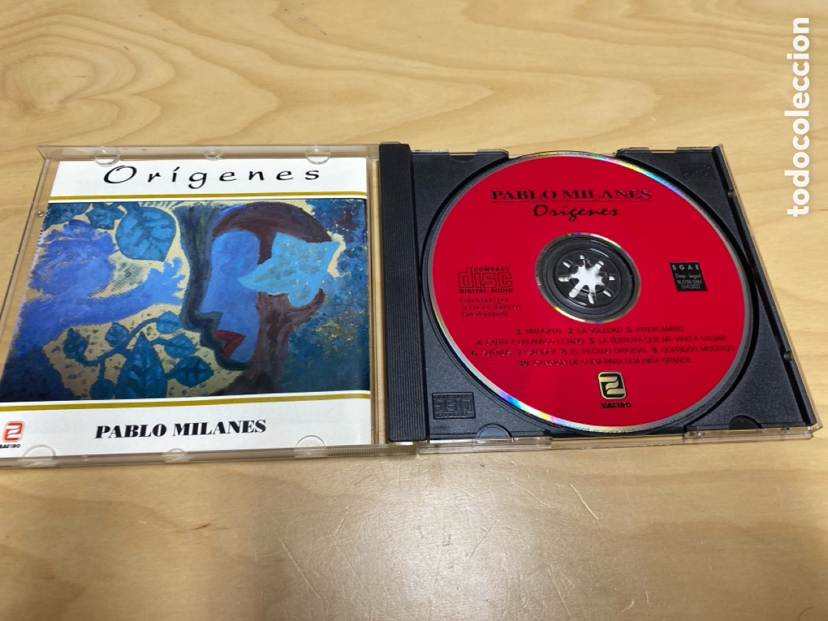 CDs de m&uacute;sica: Pablo Milanes - Or&iacute;genes - Foto 3