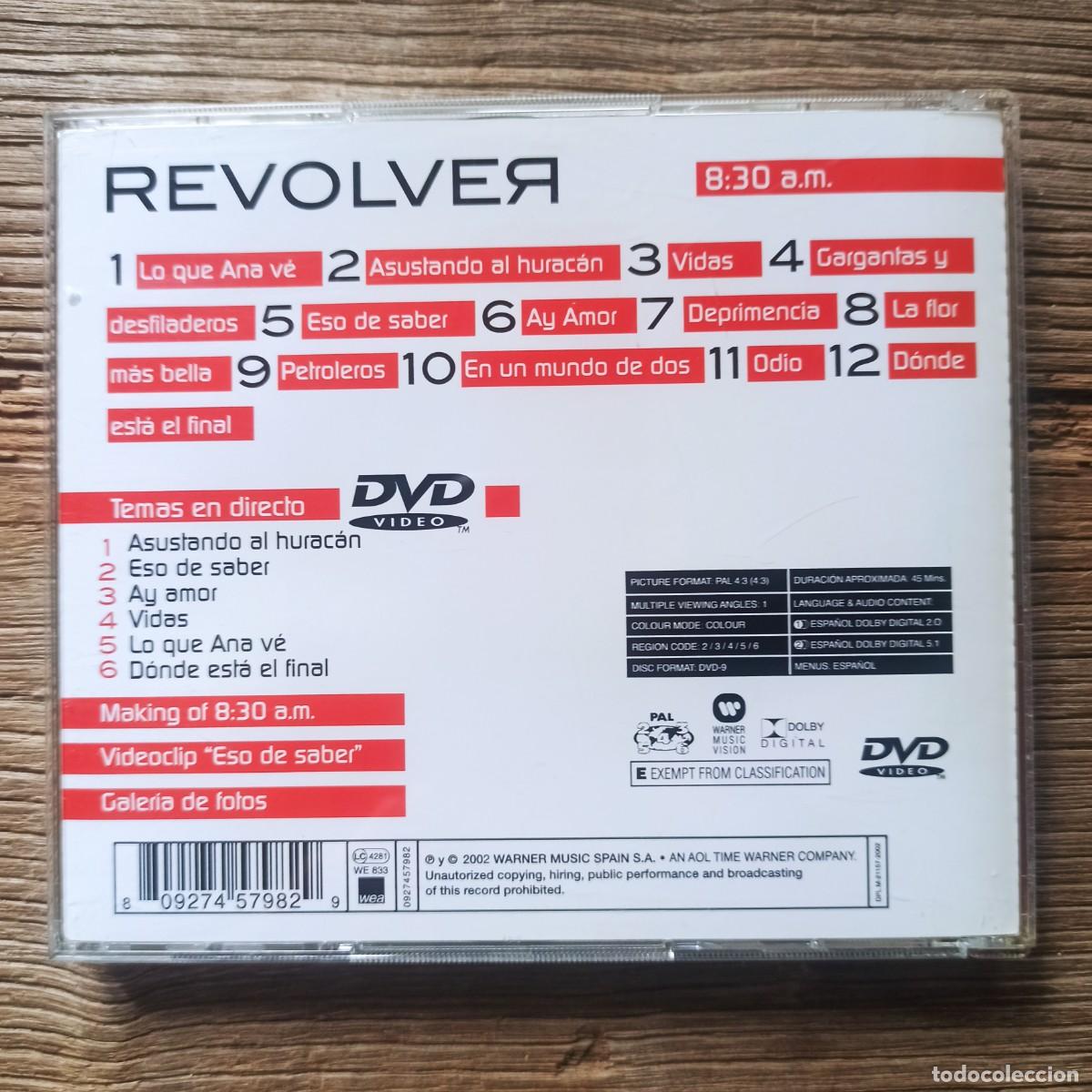 CDs de m&uacute;sica: CD - Revolver &ndash; 8:30 a.m. (CD + DVD) - Foto 2