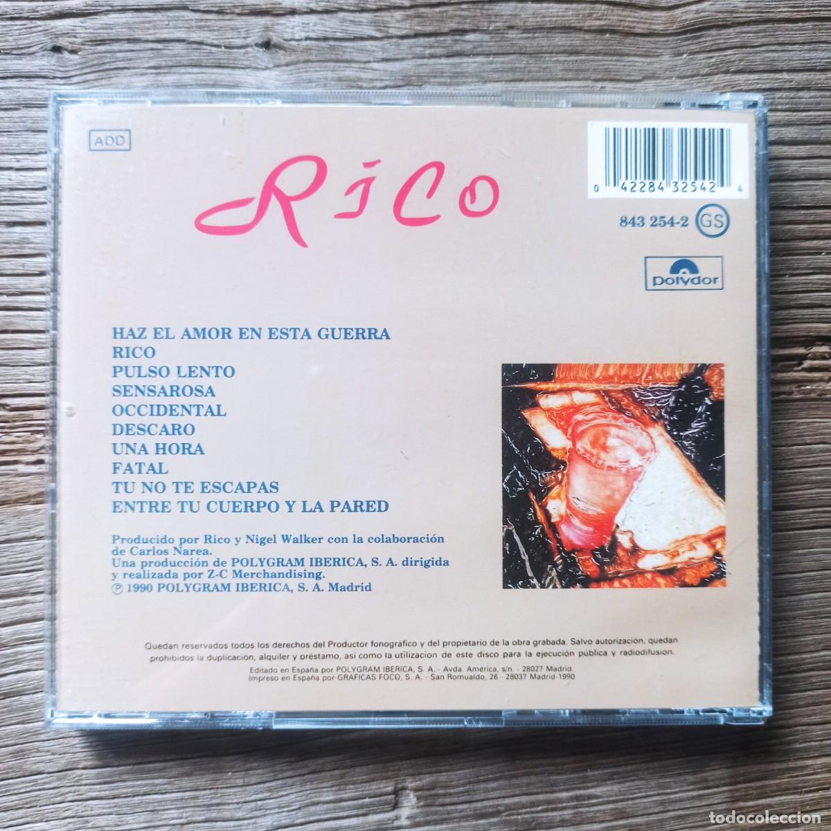 CDs de m&uacute;sica: CD - Rico &ndash; Rico (1990) - Foto 2