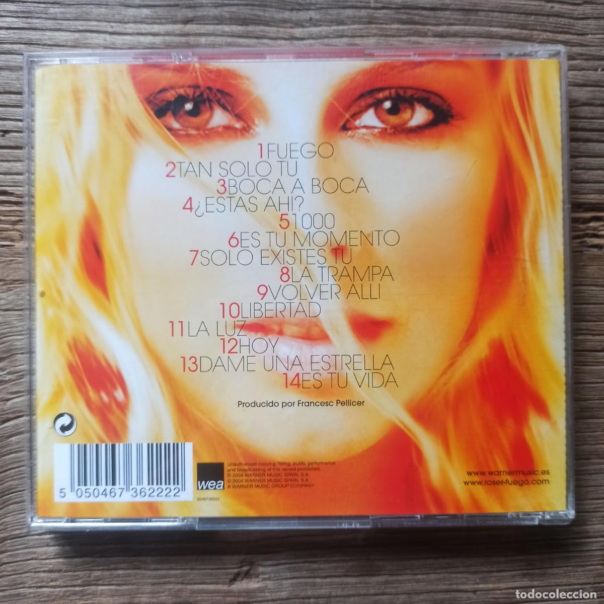 CDs de m&uacute;sica: CD - Roser &ndash; Fuego (2004) - Foto 2