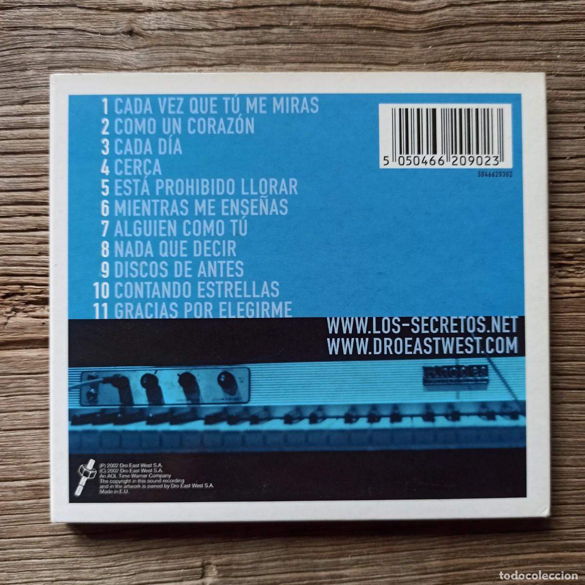 CDs de m&uacute;sica: CD - Los Secretos &ndash; S&oacute;lo Para Escuchar - Foto 2