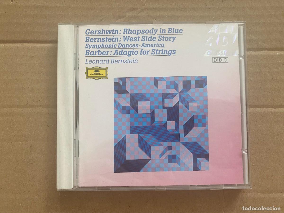 CDs de m&uacute;sica: CD GERSHWIN : RAPHSODY IN BLUE - BERNSTEIN - Foto 1