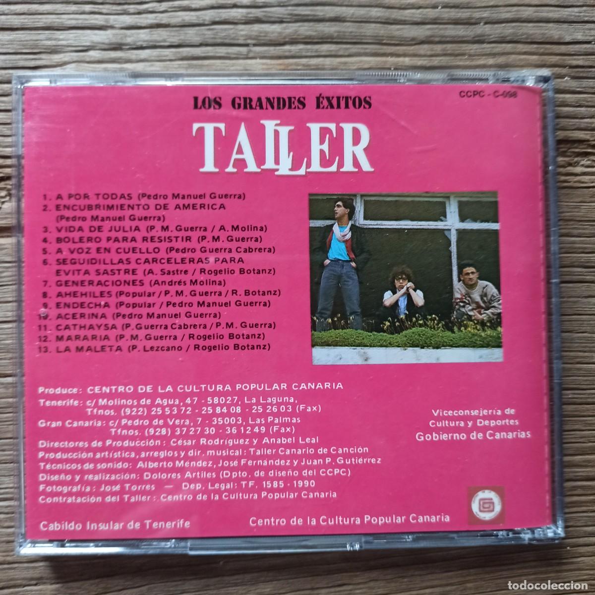 CDs de m&uacute;sica: CD - Taller &ndash; Los Grandes Exitos - Foto 2