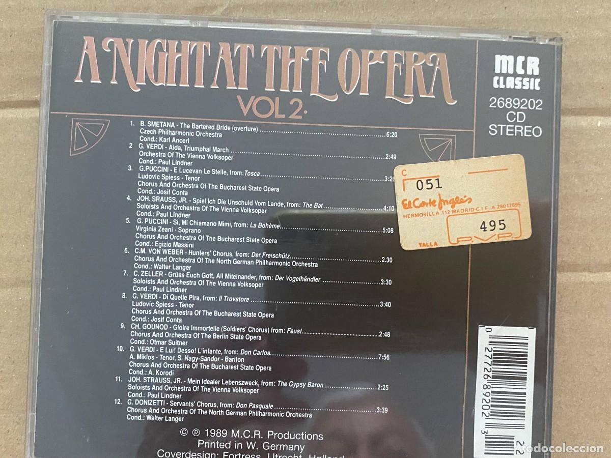 CDs de m&uacute;sica: CD A NIGHT AT THE OPERA VOL. 2 - Foto 2