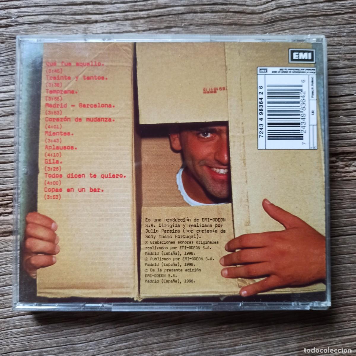 CDs de m&uacute;sica: CD - Tontxu &ndash; Coraz&oacute;n De Mudanza - Foto 2